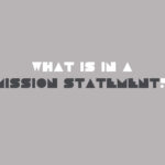 What's in a mission statement?